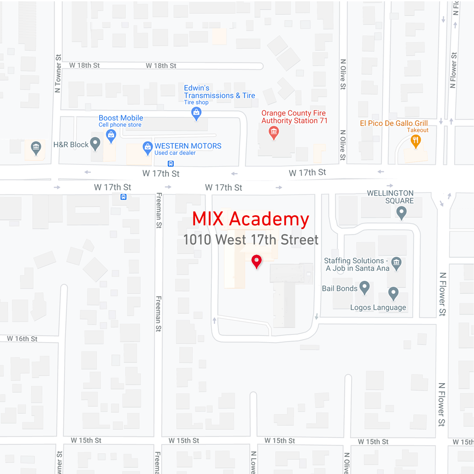 MIX Academy Map